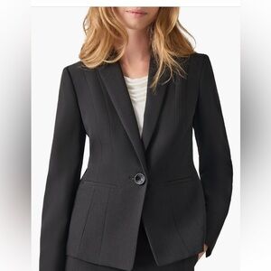 KASPER one button blazer size 10 LIKE NEW